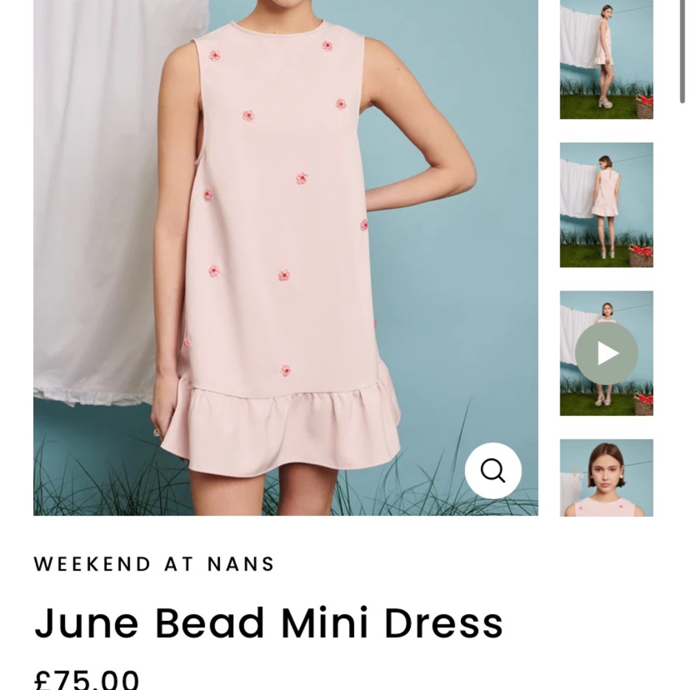 Sister Jane XL Pink Dress